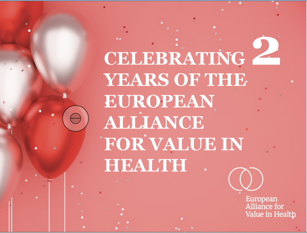 Celebrating two years of the European Alliance for Value in Health